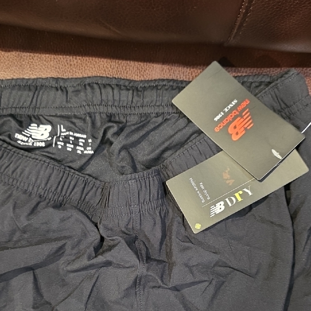 3 PAIRS NEW - New Balance Men's Athletic Shorts with Logo - Picture 2 of 8